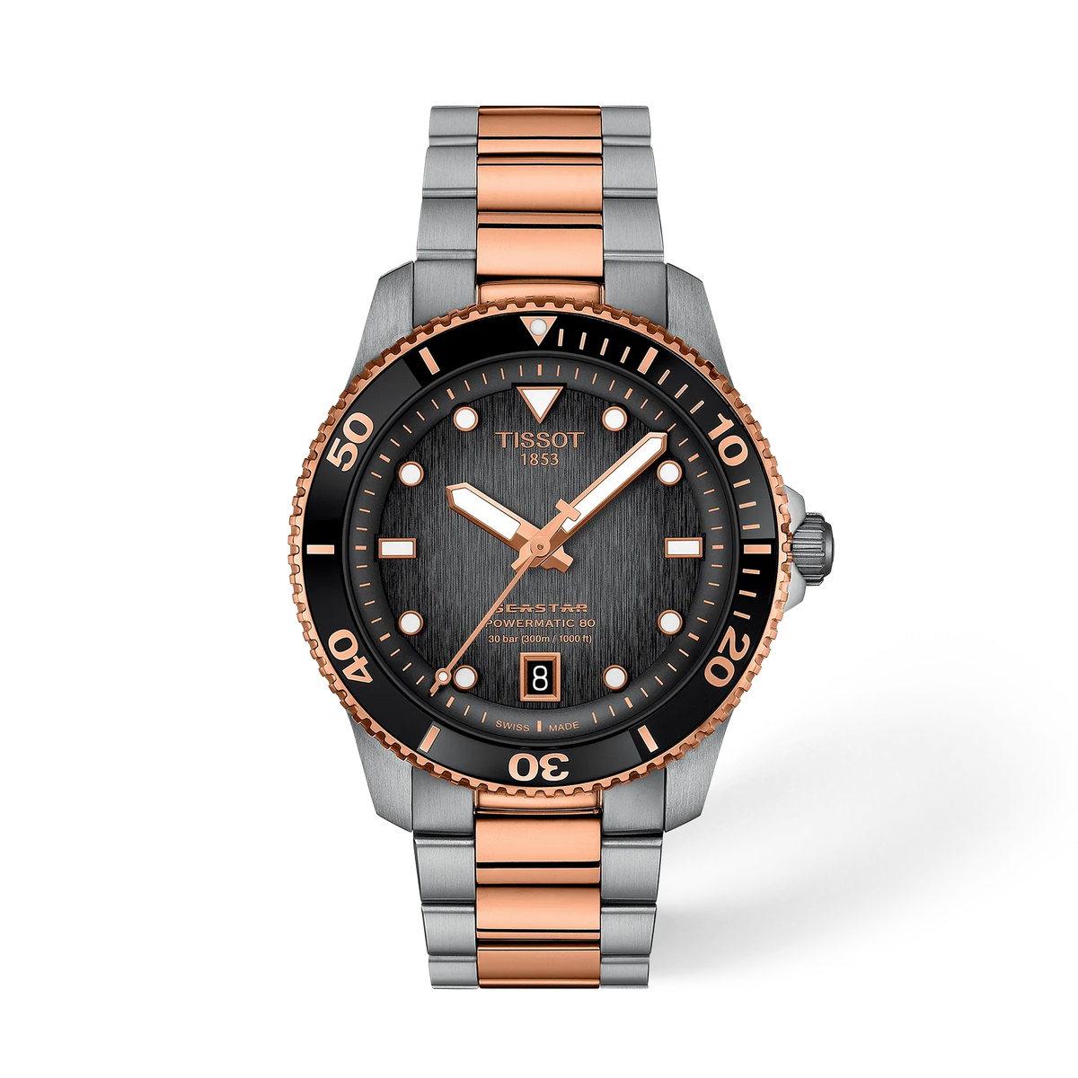 Tissot Seastar 1000 40mm T120.807.22.051.01 Unisex Watch - front view