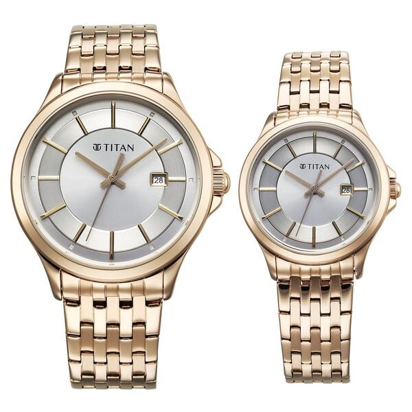 Titan 9401194211WM01 Watch for Couple