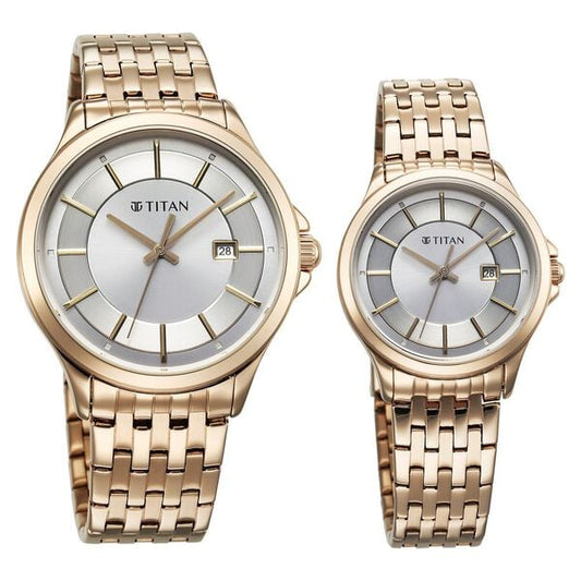Titan 9401194211WM01 Watch for Couple