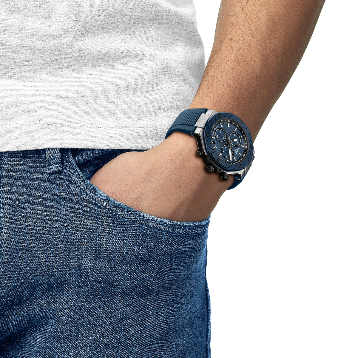 Tissot T-Race 45mm T141.417.27.041.00 Watch for Men - on the wrist