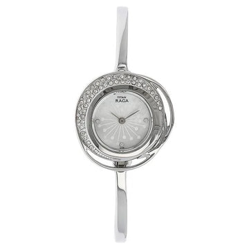 Titan NM95003SM01 Raga Mother of Pearl Dial Watch for Women