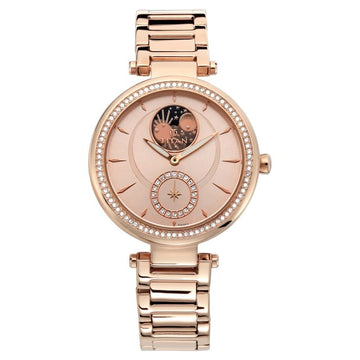 Stellar by Titan Rose Gold Dial Analog Watch for Women NP95085WM01 - Kamal Watch Company