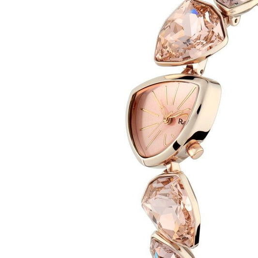 Titan Raga I Am Pink Dial Women Watch With Metal Strap