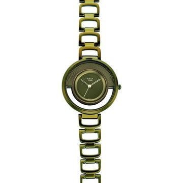 Titan Raga Moments Of Joy Green Dial Women Watch With Metal Strap