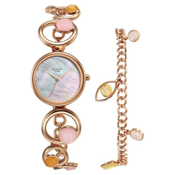 Titan Raga 95194WM01F Strap for Women