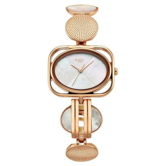 Titan Raga Power Pearls Quartz Watch For Women