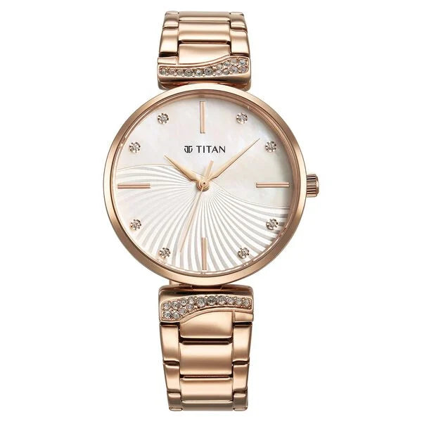 Titan NT95237WM01 Purple Style Up Watch for Women