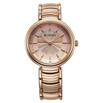 Titan Aura Quartz Analog 95240WM01 Watch for Women