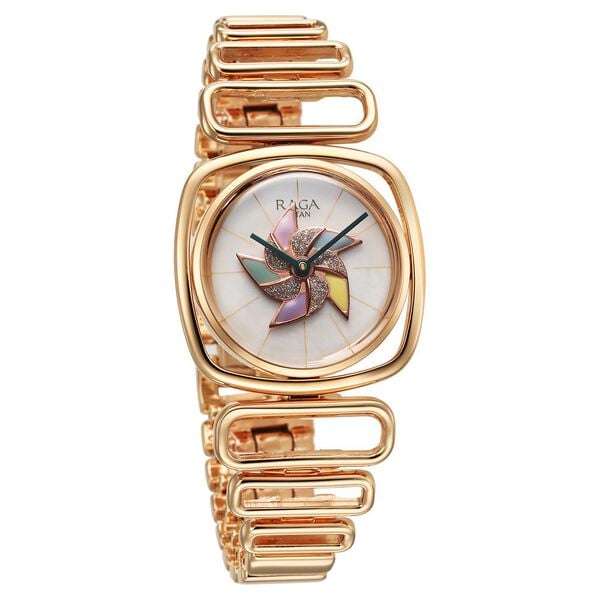 Titan Raga Memoirs Pinwheel Quartz Analog  Watch For Women