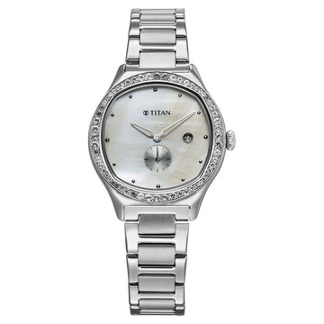 Titan 95289SM01 Glamour Watch for Women