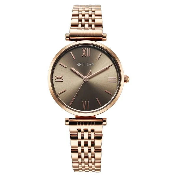 Titan 95313WM01 Workmode Quartz Analog Grey Dial Women's Watch
