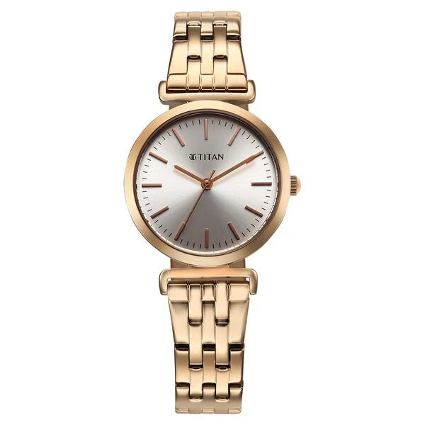 Titan 95321WM01 Workmode Silver Dial Women's Watch