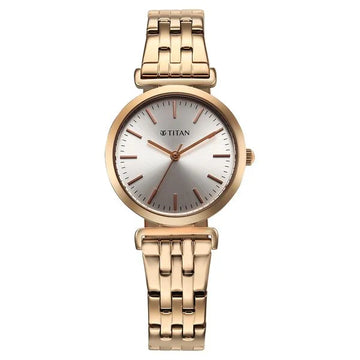 Titan 95321WM01 Workmode Silver Dial Women's Watch