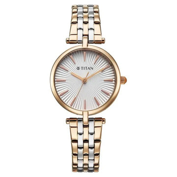 Titan 95351KM01 Work Mode Quartz Watch for Women