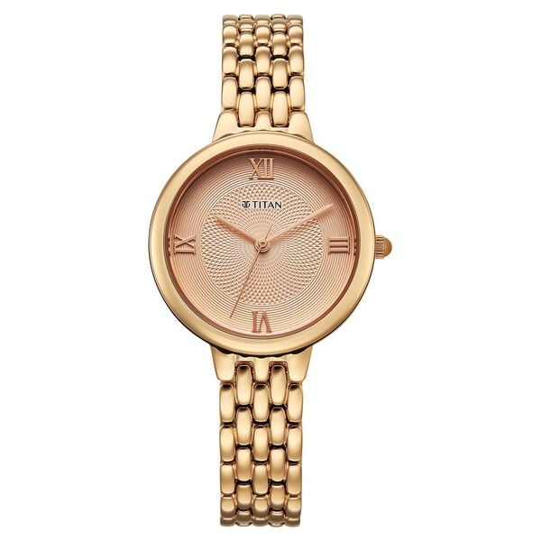 Titan 95364WM01 Eminence Pink Dial Women's Watch