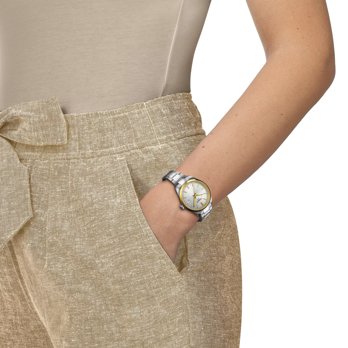 Tissot PR 100 34mm T150.210.21.031.00 Unisex Watch - on the wrist
