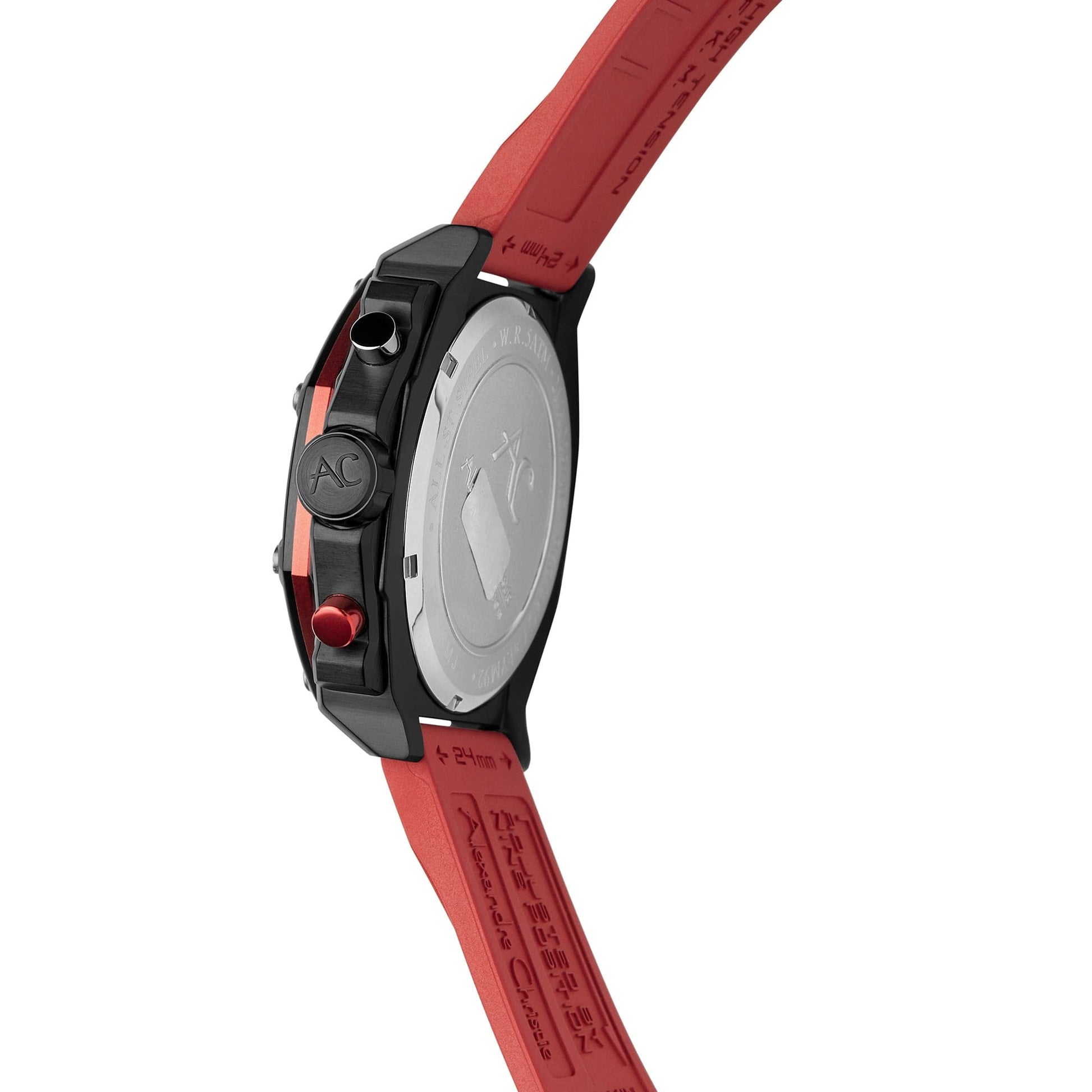 ALEXANDRE CHRISTIE Chronograph For Men – Blazing Red 9601MCRIPBARE - Kamal Watch Company