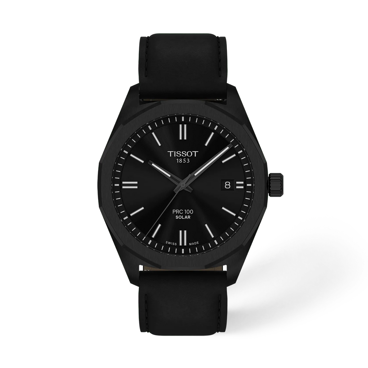 Tissot PRC 100 Solar 39mm T151.422.36.051.00 Watch for Men - front view