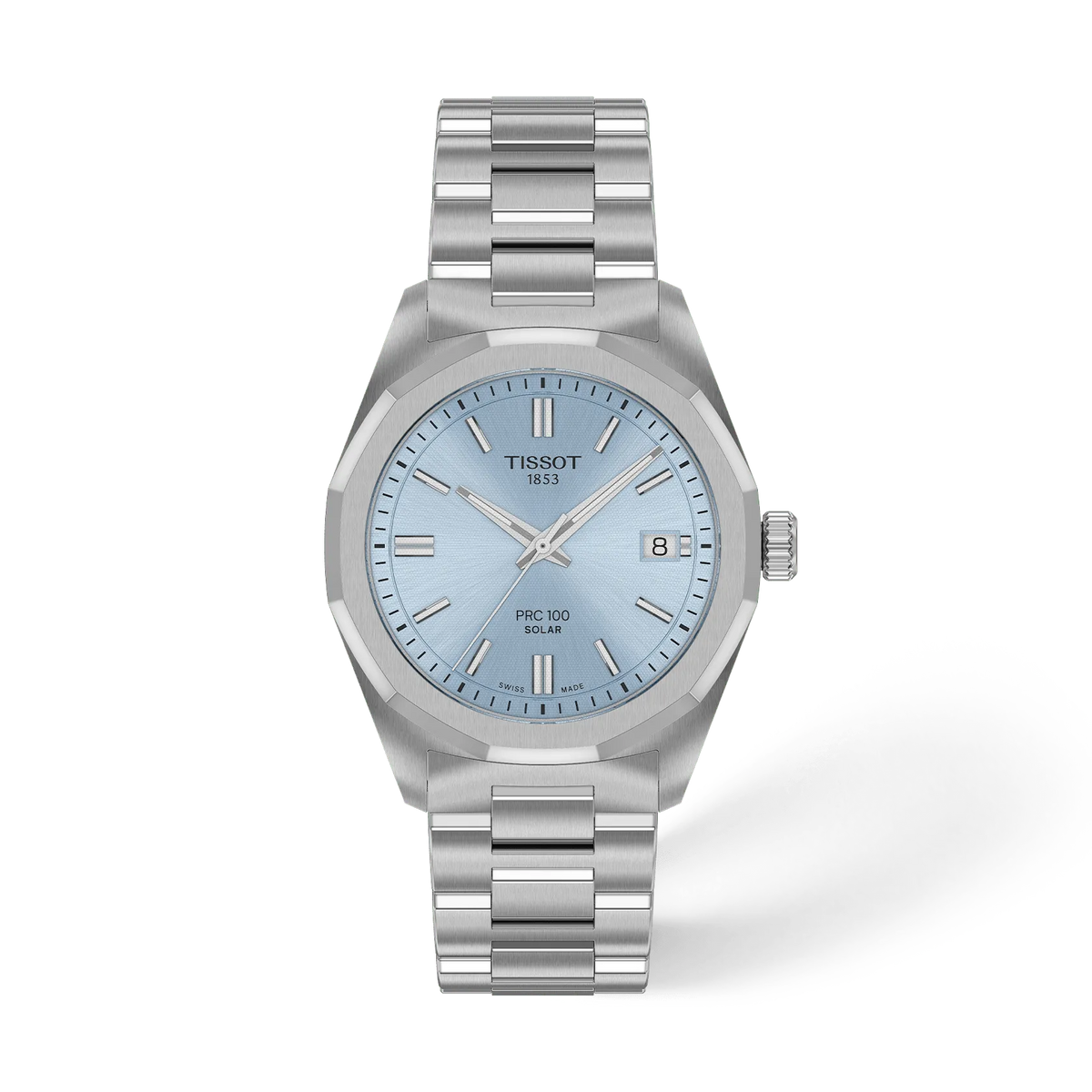 Tissot PRC 100 Solar T151.822.11.351.00 – front view