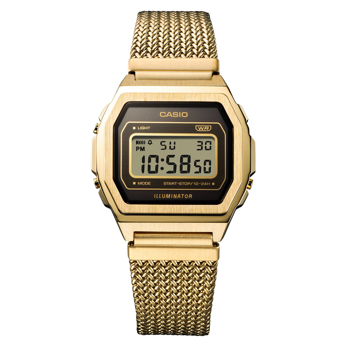 Casio Vintage A1000MGA-5 – alternate front view
