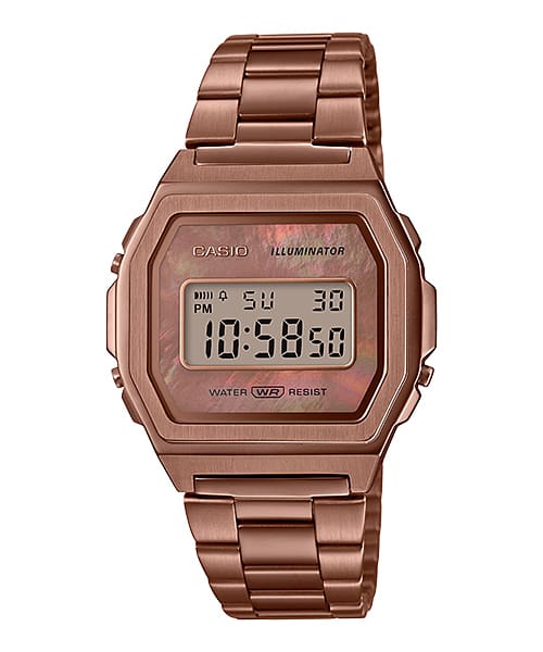 Casio Vintage A1000RG-5 Digital Unisex Watch