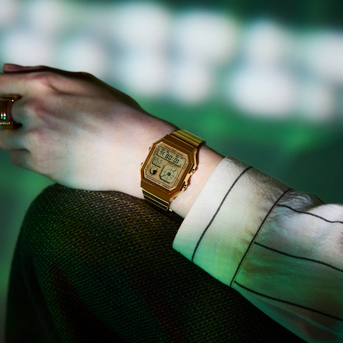 Casio Vintage A130WEG-9A – on the wrist