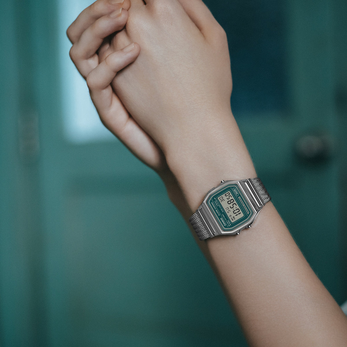 Casio Vintage A158WEM-3 – on the wrist