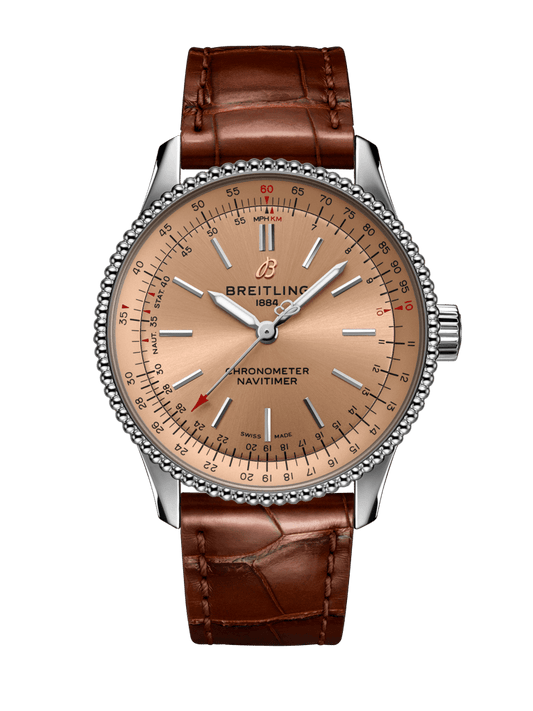 Breitling A17395201K1P2 NAVITIMER AUTOMATIC 35 Watch for Women