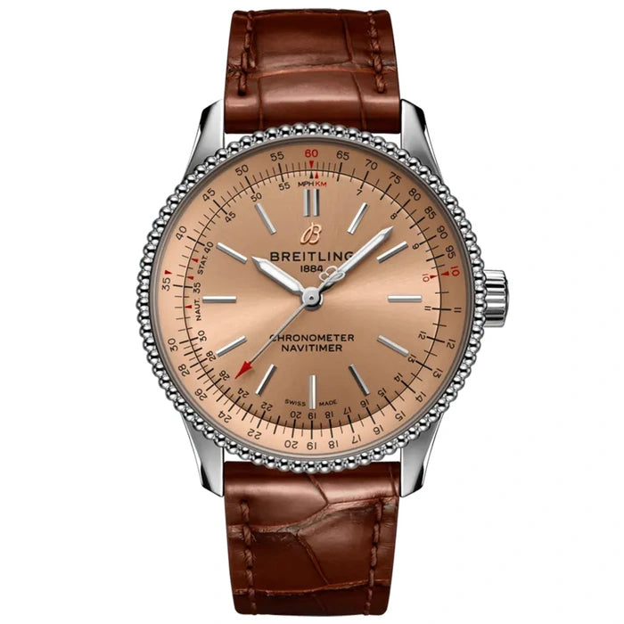 Breitling A17395201K1P2 NAVITIMER AUTOMATIC 35 Watch for Women