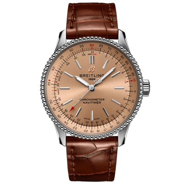 Breitling A17395201K1P2 NAVITIMER AUTOMATIC 35 Watch for Women