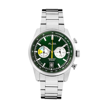 ALBA A4B007X1 Forest Green Watch for Men