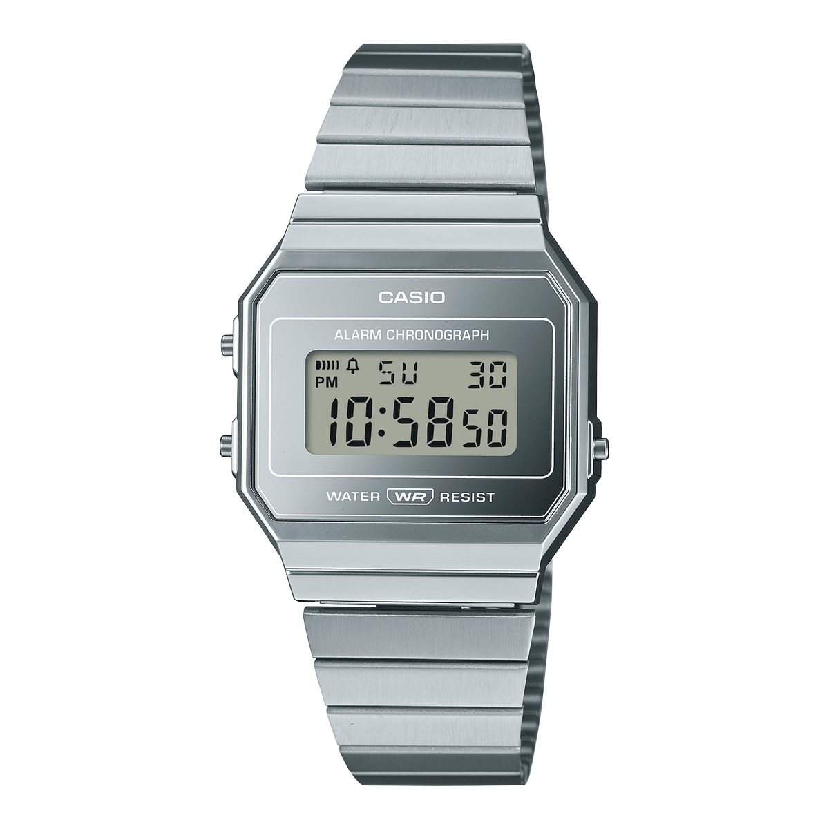 Casio Vintage A700WEV-7A – front three-quarter view