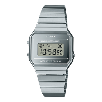 Casio Vintage A700WEV-7A – front three-quarter view