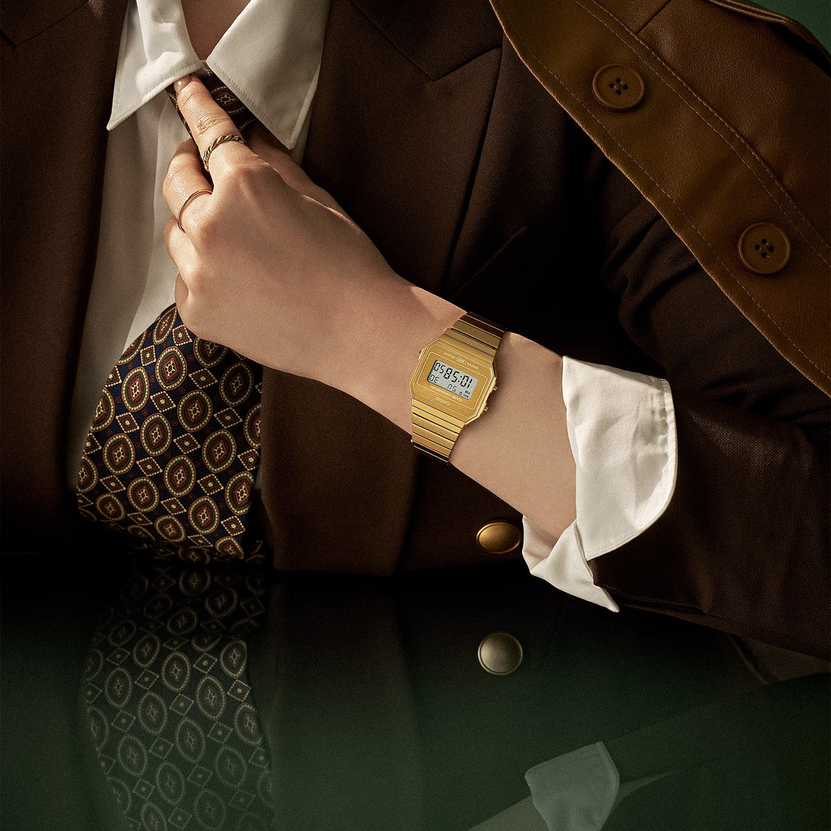 Casio Vintage A700WEVG-9A – on the wrist