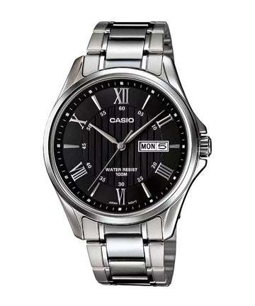 Casio Enticer Analog Black Dial Men's Watch - Kamal Watch Company