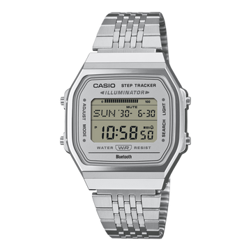 Casio Vintage ABL-100WE-7A – front three-quarter view