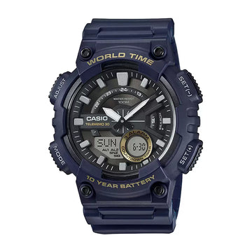 YOUTH AEQ-110W-2AVDF - AD208 Blue Analog-Digital - Men's Watch