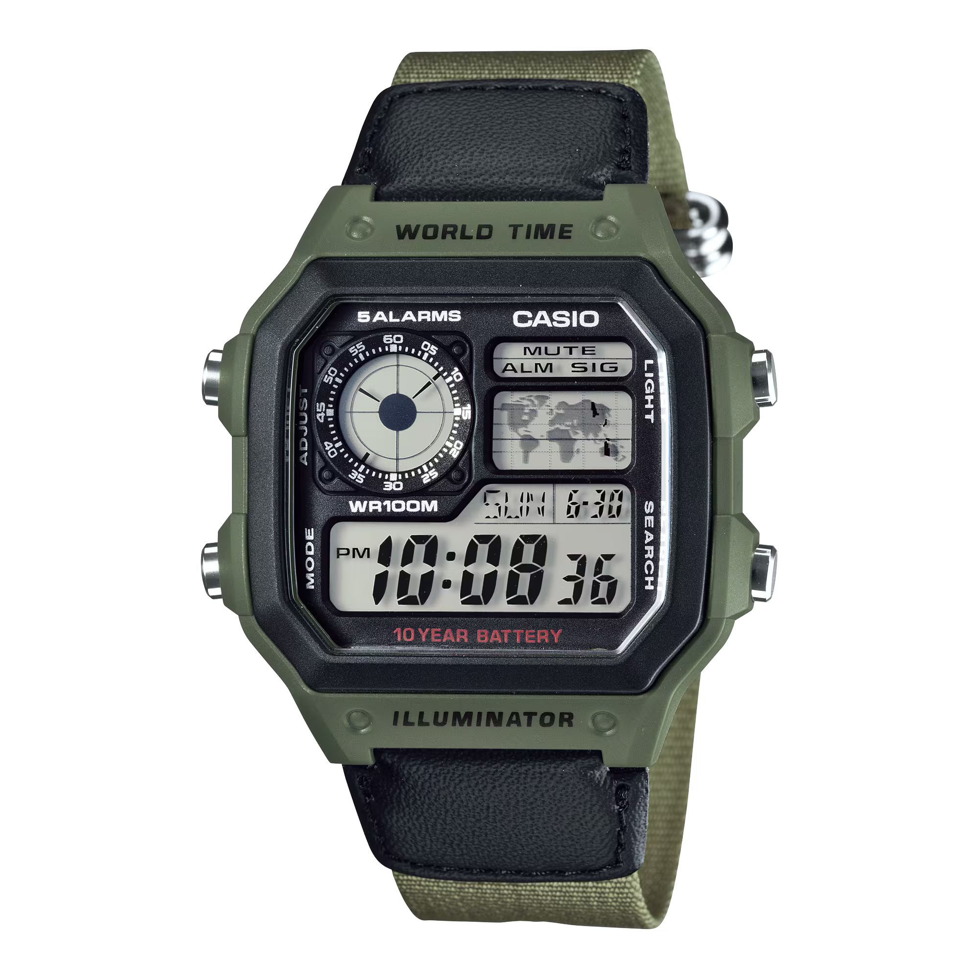 Casio AE-1200WHB-3BV Digital Unisex Watch