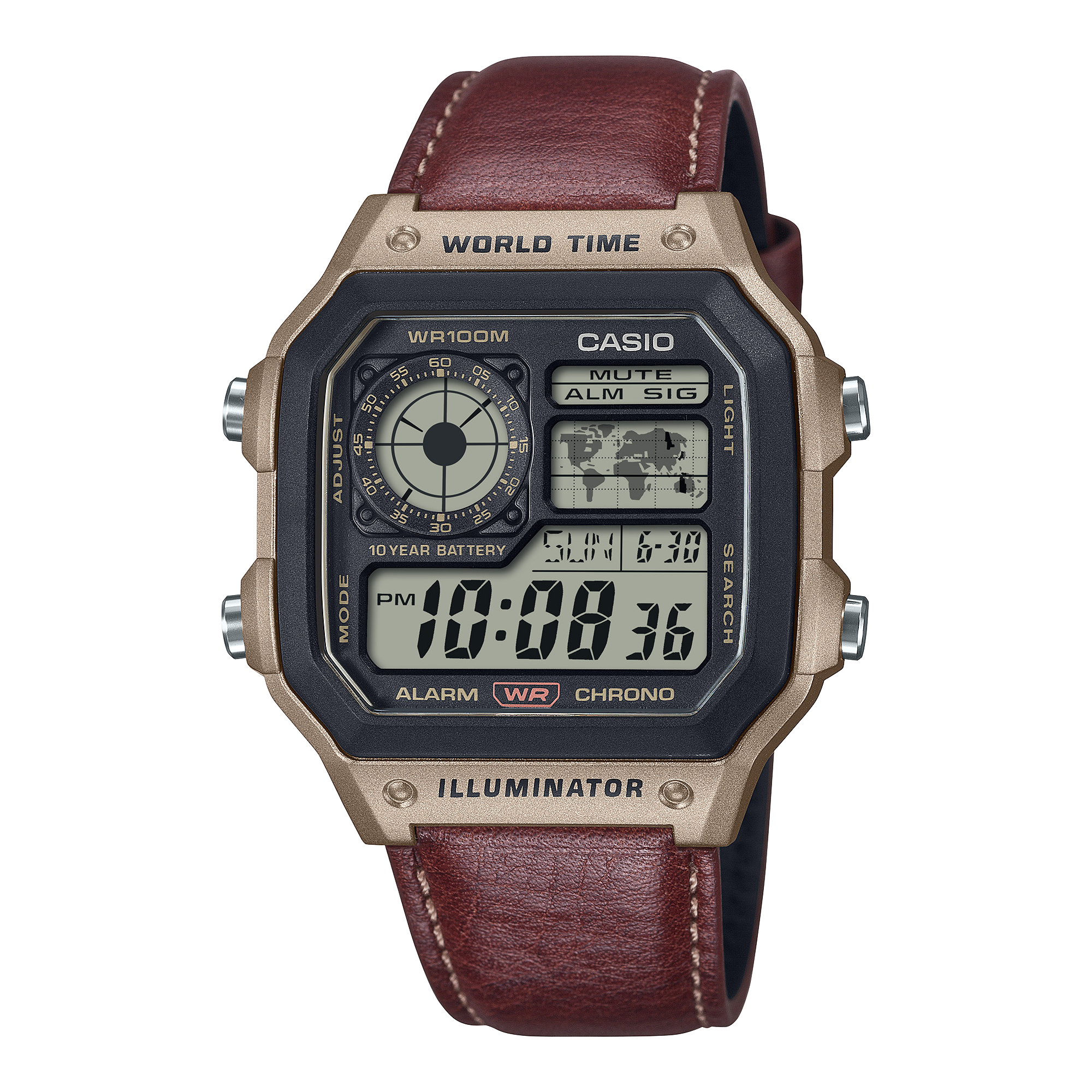 Casio AE-1200WHL-5AV Digital Unisex Watch