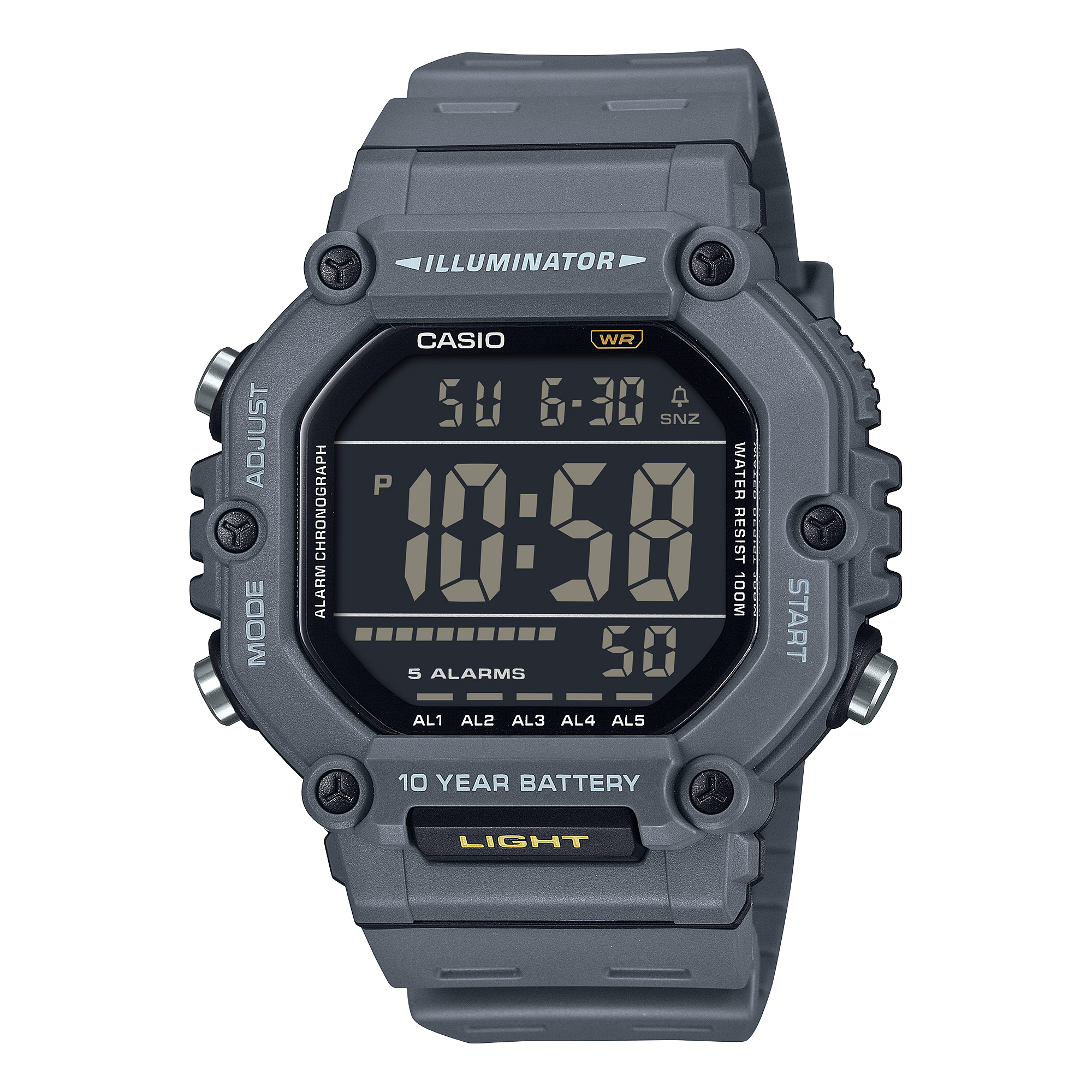 Casio AE-1600H-8BV Digital Unisex Watch