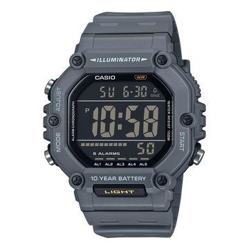 Casio AE-1600H-8BV – front three-quarter view