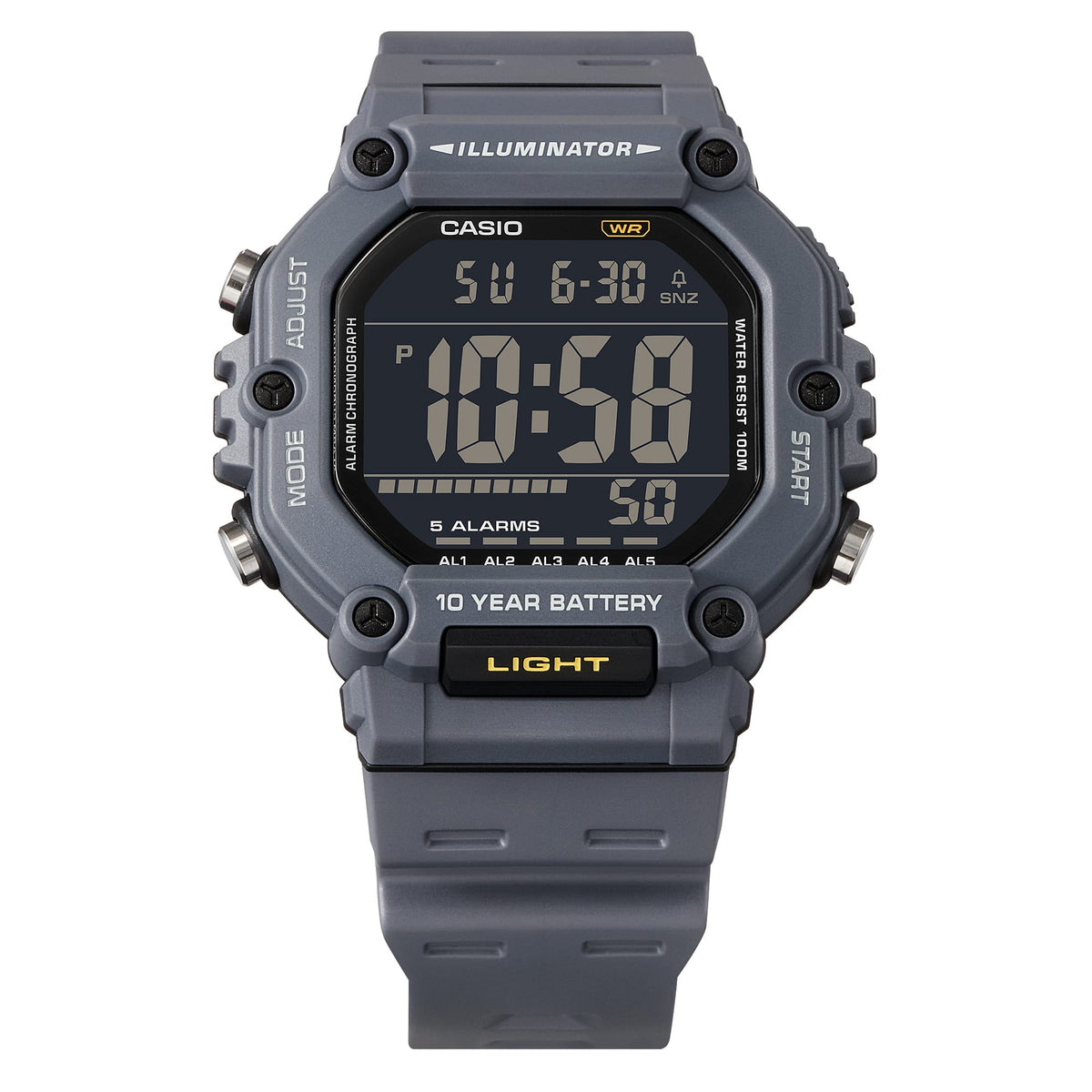 Casio AE-1600H-8BV – front view