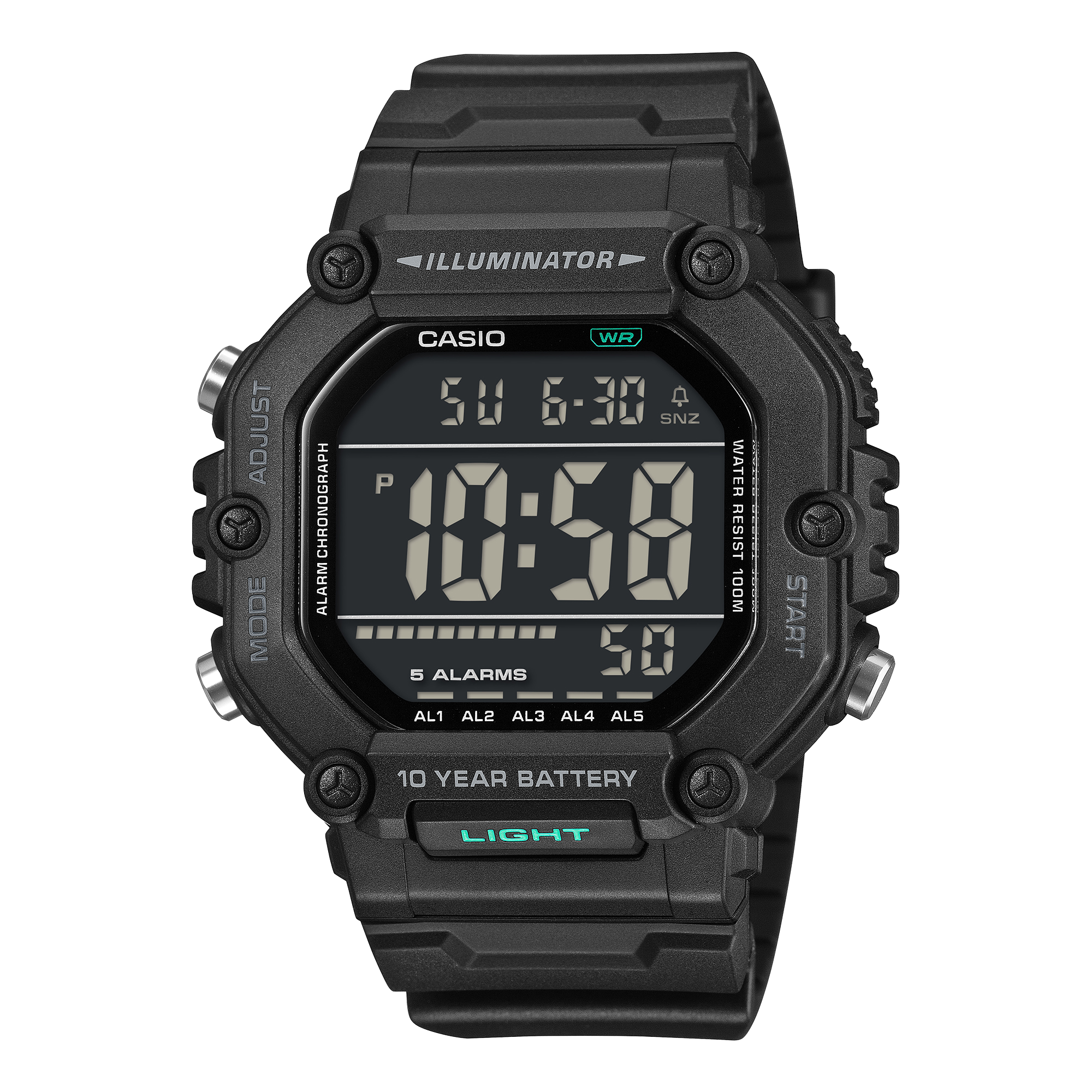 Casio AE-1600HX-1BV Digital Unisex Watch