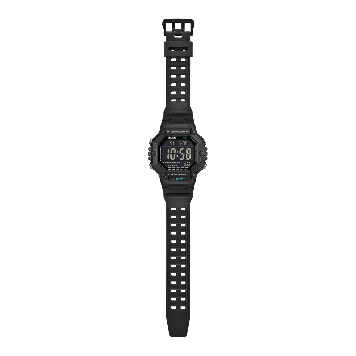 Casio AE-1600HX-1BV – full-length view