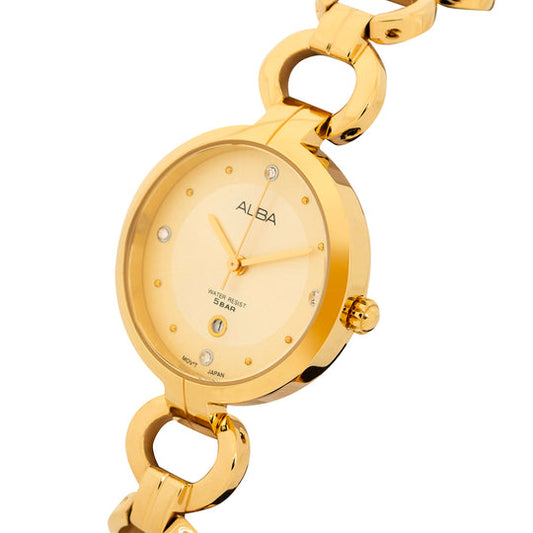 AH7AV0X1 Champagne Gold Dial Watch