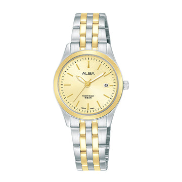 ALBA AH7CE8X1 Gleaming Gold Ladies Watch