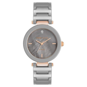 Anne Klein Grey Dial Analog Watch for Women NEAK1018TPRG - Kamal Watch Company