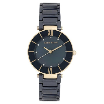 Blue Dial Ceramic Strap Watch NDAK3266NVRG - Kamal Watch Company
