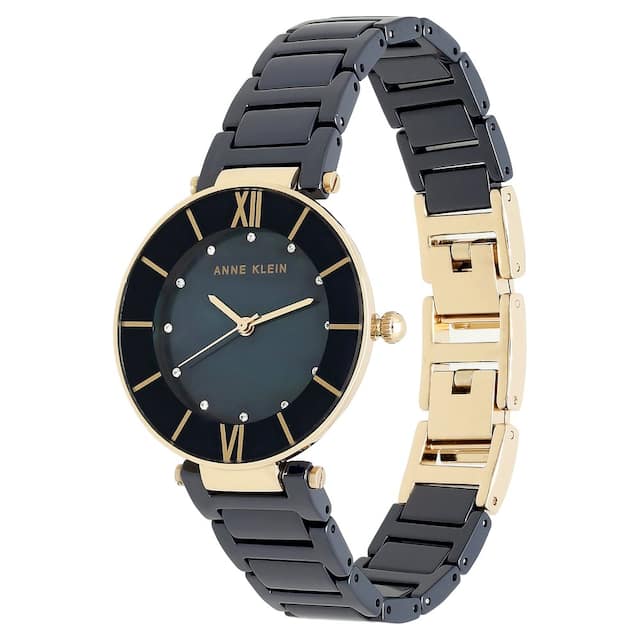 Blue Dial Ceramic Strap Watch NDAK3266NVRG - Kamal Watch Company