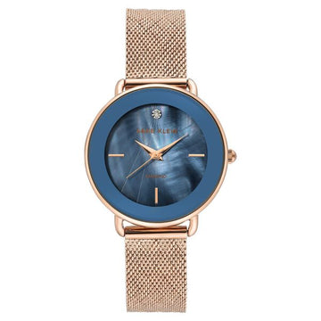 Anne Klein AK3686NVRG Blue Dial Metal Strap Ak3686Nvrg
